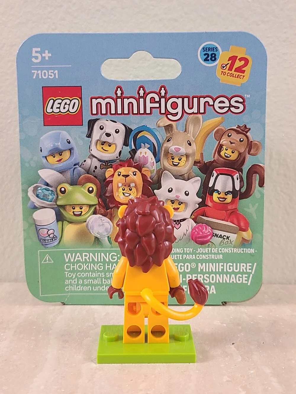 NEW LEGO Minifigure Series 28 Animals Series Lion Costume Girl Factory Sealed